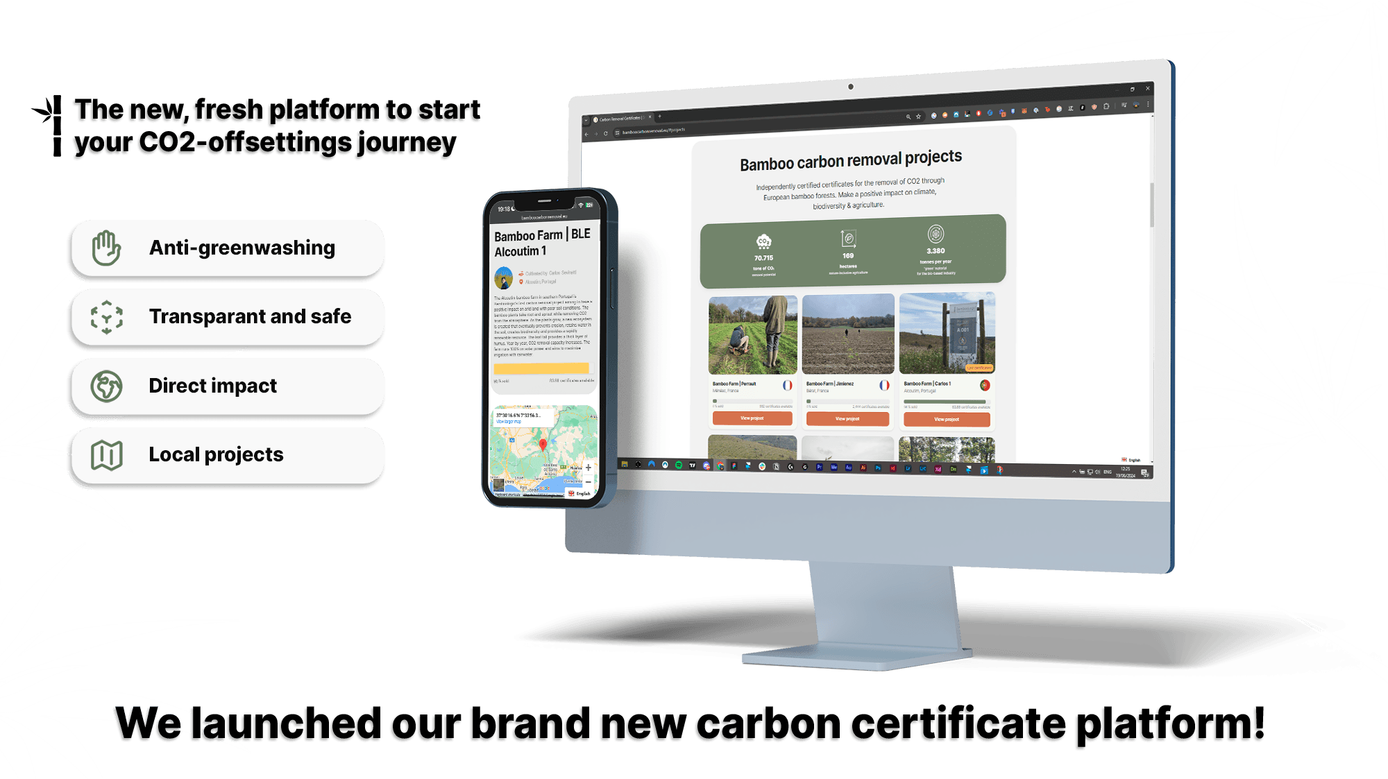 Bamboe-CO2-certificaten,